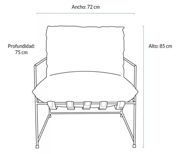 Poltrona Sitial Villarrica