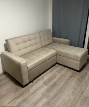 Sofa seccional Valdivia cama con Baúl